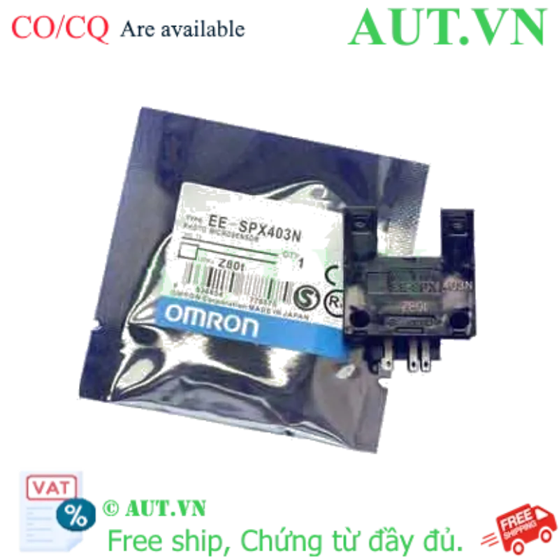 Ảnh của Cảm biến quang Omron EE-SPX403N | Khe 13mm, Ngõ ra NPN, Light-ON | Chính hãng AUT VN