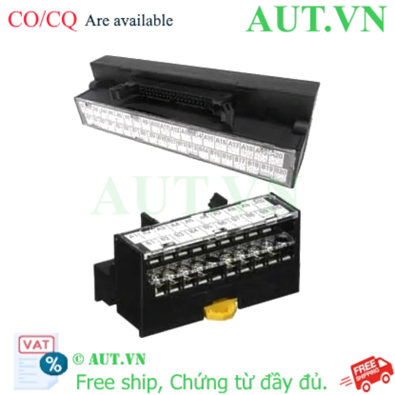 Ảnh của Cầu Đấu Dây Omron XW2D-34G6 (34 Cực) - Giắc MIL Tháo Nhanh, Lắp DIN Rail
