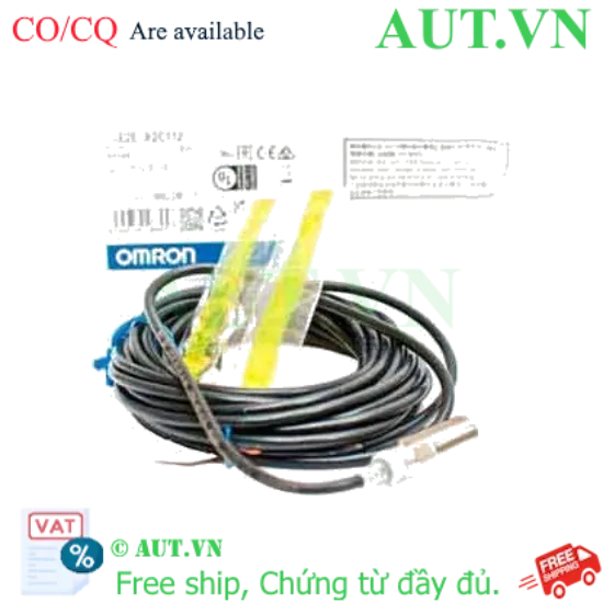 Ảnh của Cảm biến tiệm cận Omron E2E-X2C112 5M - M12, NPN NO, Chống nước IP69K