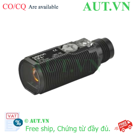 Ảnh của Cảm biến quang Omron E3FA-DP24 (PNP, 100mm) - Bền bỉ, Chống nước IP69K, Chính hãng