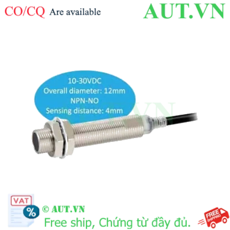 Ảnh của Cảm biến tiệm cận Omron E2E-X4C1L12 | M12, NPN NO, Chuẩn IP69K Siêu Bền