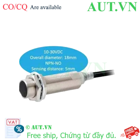 Ảnh của Cảm biến tiệm cận Omron E2E-X5C118 2M