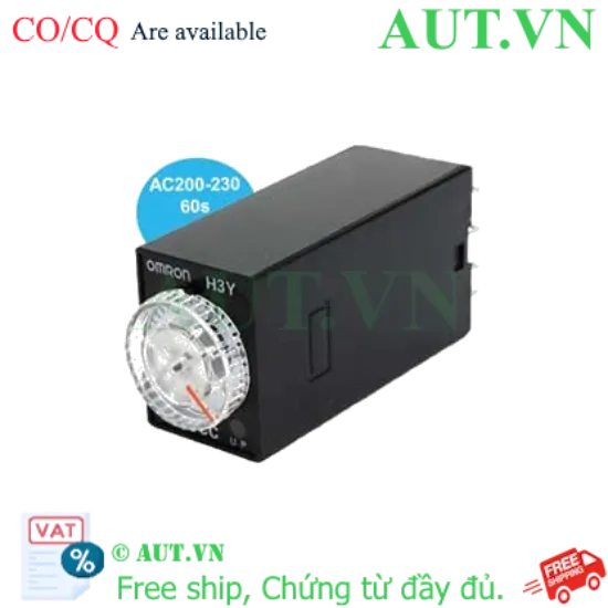 Ảnh của Timer Omron H3Y-2-B AC200-230 60S