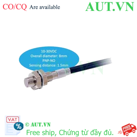 Ảnh của Cảm biến tiệm cận Omron E2E-X1R5B1D8 2M - M8, PNP NO, IP69K Chống Nước Tuyệt Đối