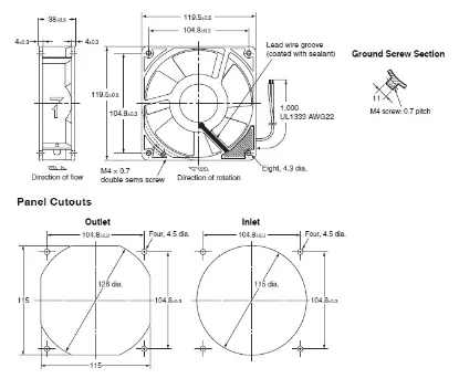 Ảnh của Quạt thông gió  Omron R87T-A3A15H-WR