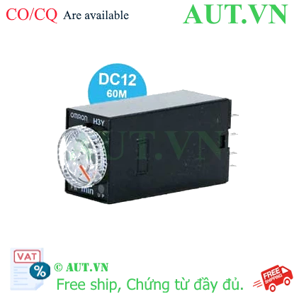 Ảnh của Timer Omron H3Y-2-B DC12 60M