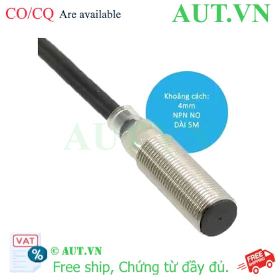 Ảnh của Cảm biến tiệm cận Omron E2B-M12KS04-WZ-C1: M12, 4mm, NPN NO - Chính xác, Chống nhiễu, Chính hãng AUT VN