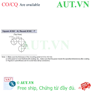 Ảnh của Công tắc nút nhấn Omron A165K-A2MR-1