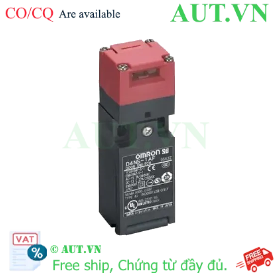 Ảnh của Khóa Cửa An Toàn Omron D4NS-1AF | 1NO+1NC, IP67, Chịu Tải 10A