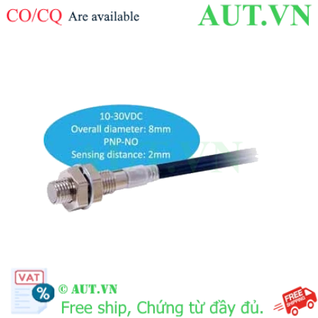 Ảnh của Cảm biến tiệm cận Omron E2E-X2B1D8 - M8, PNP NO, Chuẩn IP69K Siêu Bền | AUT VN