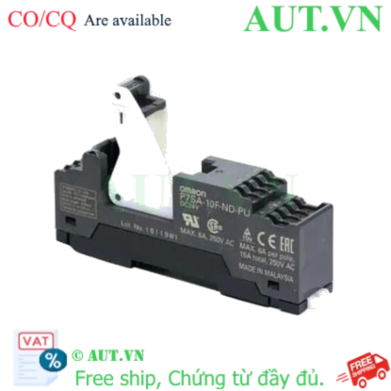 Ảnh của Đế rơ le Omron P7SA-10F-ND-PU DC24