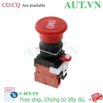 Ảnh của Công tắc nút nhấn Omron A22E-M-01-EMO-RD