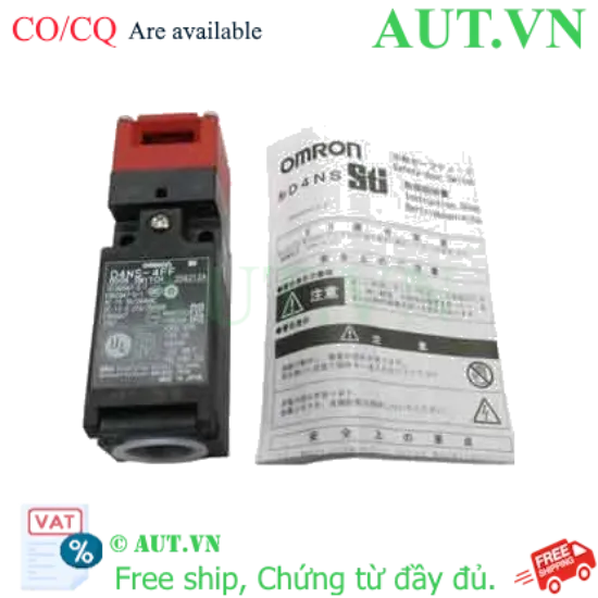 Ảnh của Khóa Cửa An Toàn Omron D4NS-4FF | 1NO+2NC, IP67, Chính Hãng AUT VN