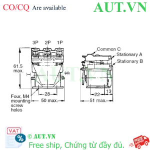 Ảnh của Rơ le trung gian Omron MM3X AC100/(110)
