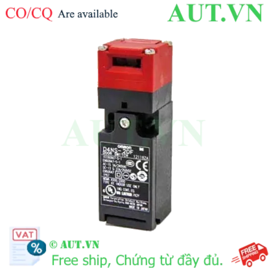 Ảnh của Khóa Cửa An Toàn Omron D4NS-2DF - Tiếp Điểm 3NC, Chuẩn IP67, Chịu Tải 10A