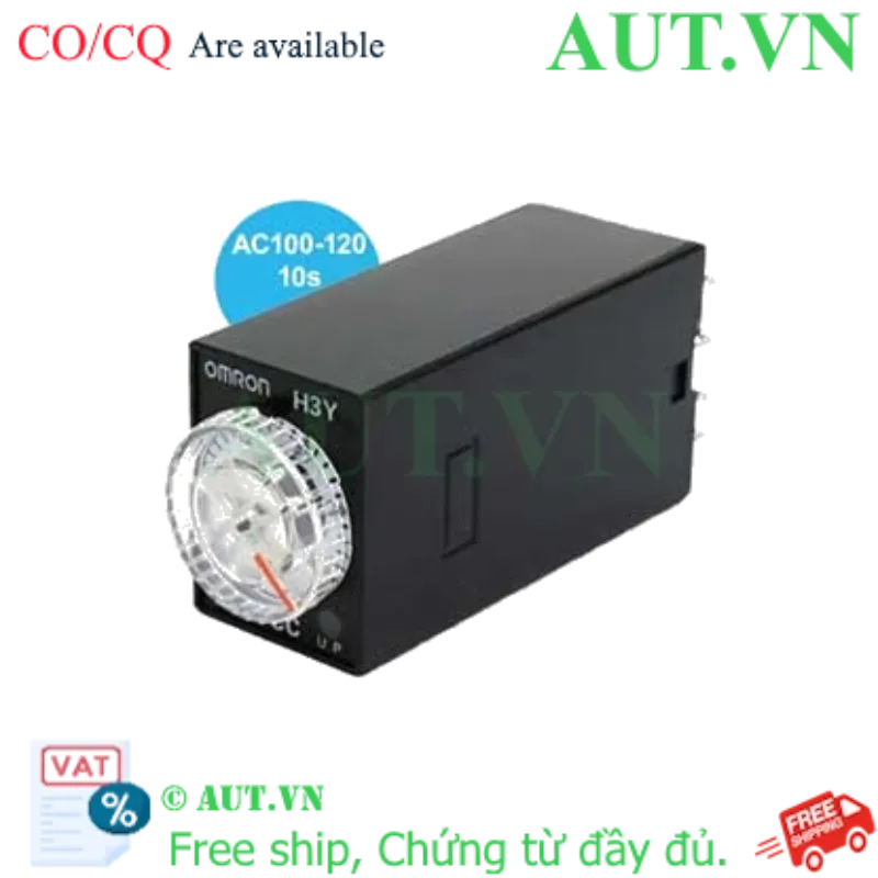 Ảnh của Timer Omron H3Y-2-B AC100-120 10S