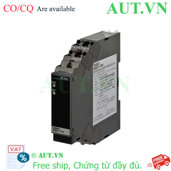 Ảnh của Rơ Le Bảo Vệ Pha Omron K8DT-PH1TN: Chống Mất Pha, Đảo Pha, Slim 17.5mm | AUT VN
