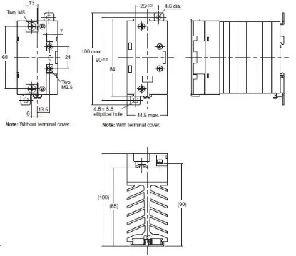 Ảnh của Relay bán dẫn  Omron G3PE-245B DC12-24