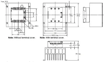 Ảnh của Relay bán dẫn  Omron G3PE-535B-3 DC12-24