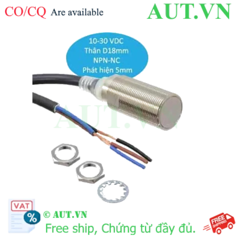 Ảnh của Cảm biến tiệm cận Omron E2E-X5C218 2M