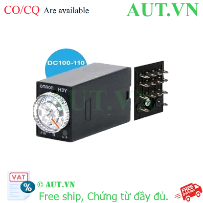 Ảnh của Timer Omron H3Y-4-B DC100-110 3H