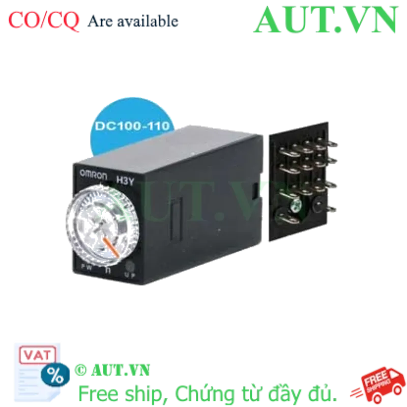 Ảnh của Timer Omron H3Y-4-B DC100-110 3H