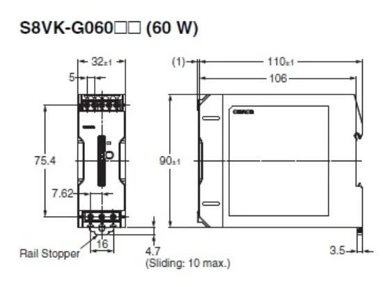 Ảnh của aut.vn Bộ nguồn xung  Omron S8VK-G06024