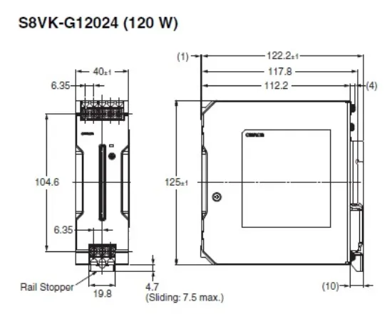 Ảnh của aut.vn Bộ nguồn xung  Omron S8VK-G12024