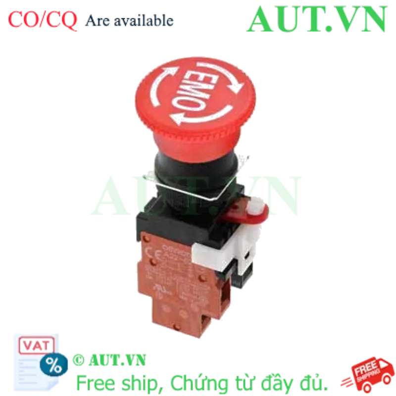 Ảnh của Công tắc nút nhấn Omron A22E-M-02-EMO