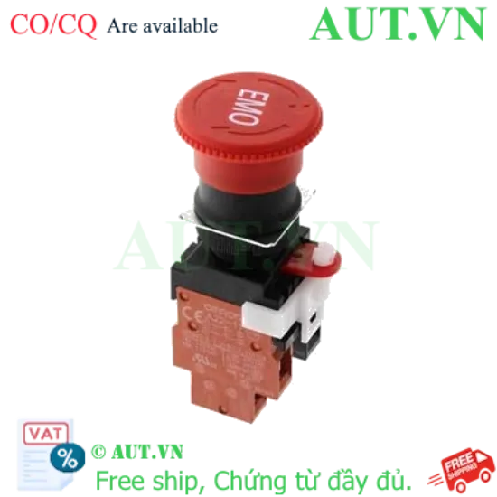 Ảnh của Công tắc nút nhấn Omron A22E-M-11-EMO-RD