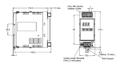 Ảnh của Bộ nguồn xung  Omron S8VS-12024BE