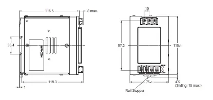 Ảnh của Bộ nguồn xung  Omron S8VS-18024-F