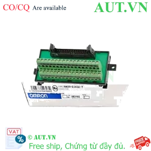 Ảnh của Cầu Đấu Dây Omron XW2R-E34GD-T | 34 Cực, Chuẩn MIL sang Chân Vít, Lắp DIN Rail