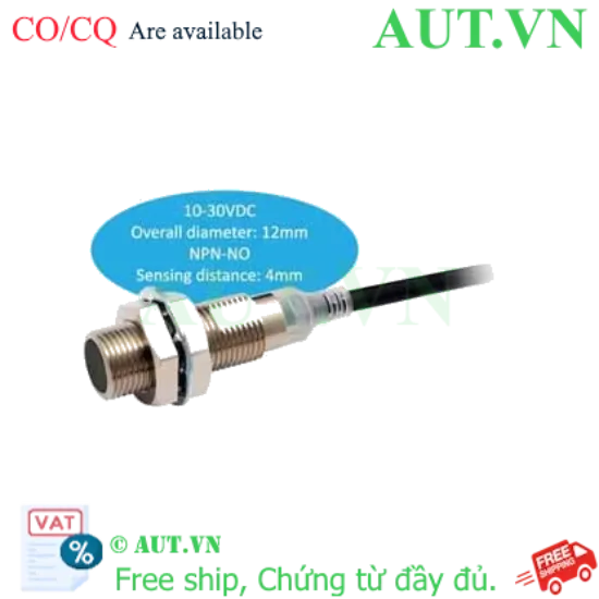 Ảnh của Cảm biến tiệm cận Omron E2E-X4C1 M12 - 4mm, NPN NO, Chuẩn IP69K Siêu Bền