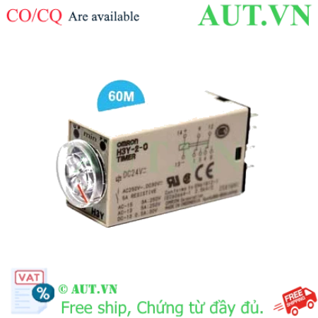 Ảnh của Timer Omron H3Y-2-0 DC24 60M