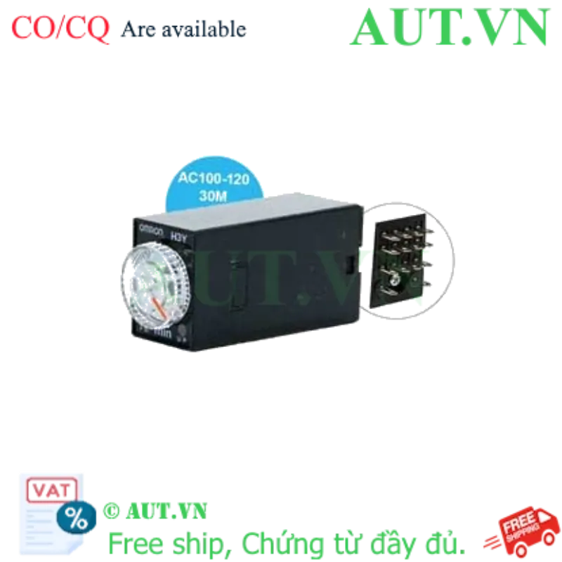 Ảnh của Timer Omron H3Y-4-B AC100-120 30M