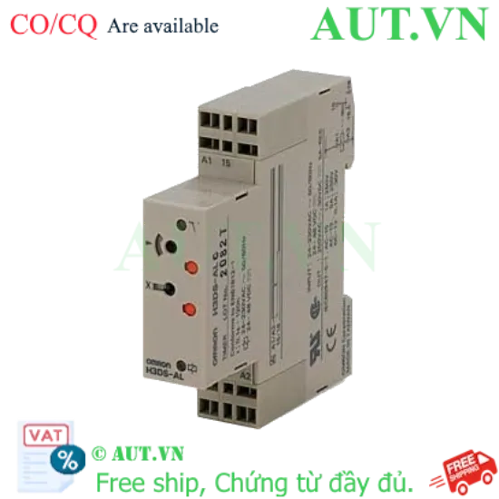 Ảnh của Timer Omron H3DS-ALC | Siêu Mỏng 17.5mm, Nguồn Đa Năng, Độ Chính Xác Cao - AUT VN