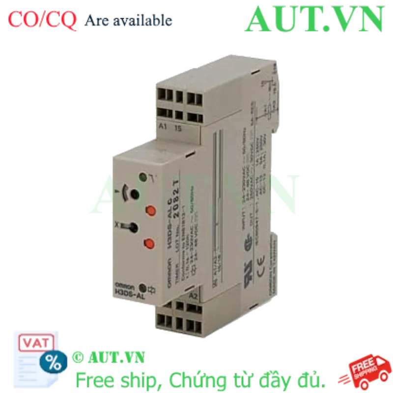 Ảnh của Timer Omron H3DS-ALC | Siêu Mỏng 17.5mm, Nguồn Đa Năng, Dải 120h - AUT VN