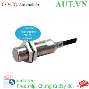 Ảnh của Cảm biến tiệm cận Omron E2E-X8B1DL18 2M - M18, PNP NO, Chuẩn IP69K Chống Nước Tuyệt Đối