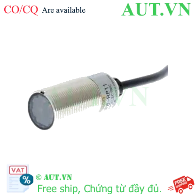 Ảnh của Cảm biến quang Omron E3FB-RP11 2M | Phản xạ gương, Ngõ ra PNP, Chuẩn IP69K