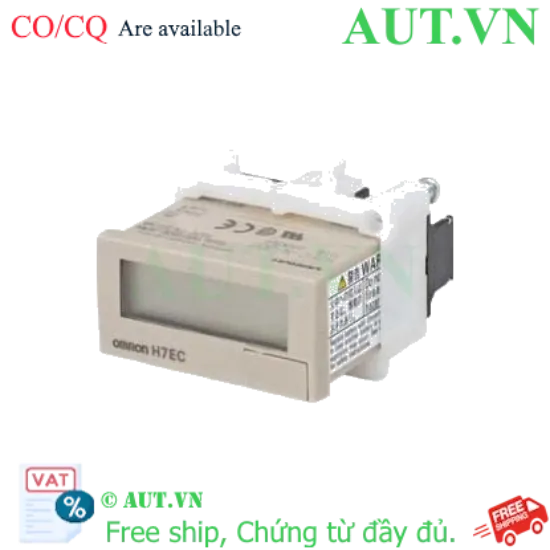Ảnh của Bộ Đếm Tổng Omron H7EC-N-300: LCD 8 Số, Pin Lithium Bền Bỉ, Chống Nước IP66 - AUT VN