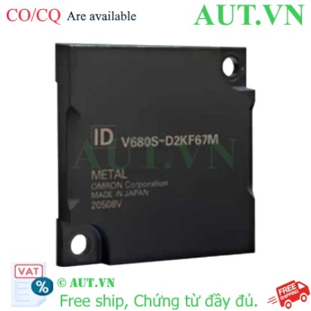 Ảnh của Thẻ RFID Omron V680S-D2KF67M - Gắn Kim Loại, Chống Dầu IP68, Bộ Nhớ FRAM 2KB