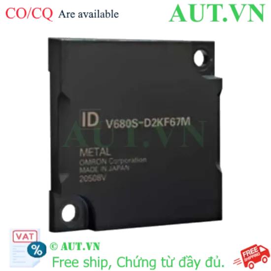 Ảnh của Thẻ RFID Omron V680S-D2KF67M - Gắn Kim Loại, Bộ Nhớ FRAM 2KB, Chống Dầu IP68
