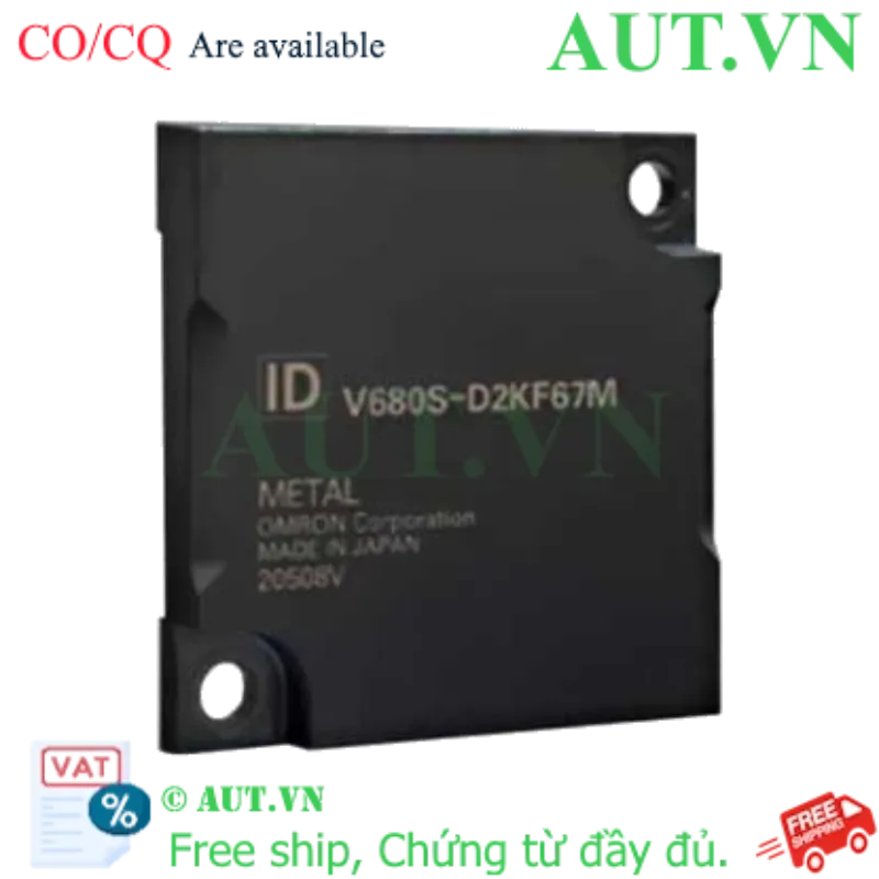Ảnh của Thẻ RFID Omron V680S-D2KF67M - Gắn Kim Loại, Bộ Nhớ FRAM 2KB, Chuẩn IP68