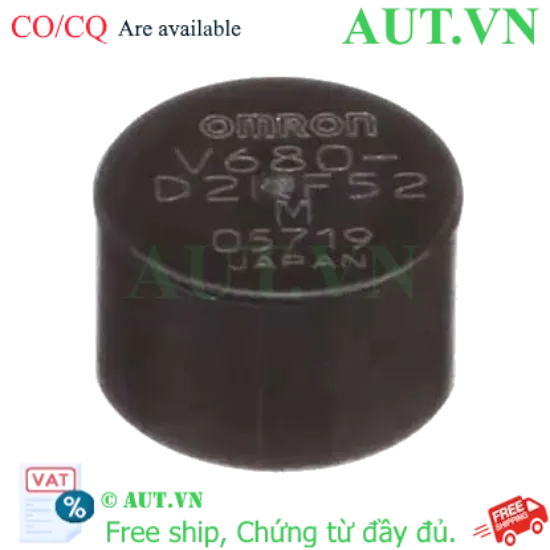 Ảnh của Thẻ RFID Omron V680-D2KF52M 2KB: Nhúng Kim Loại, Chống Nước IP68, Độ Bền 10 Tỷ Lần | AUT VN