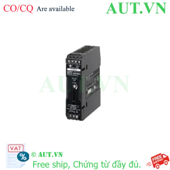 Ảnh của Bộ Nguồn Xung Omron S8VK-G01524 24VDC 15W - Siêu Nhỏ Gọn, Độ Bền Cao | AUT VN