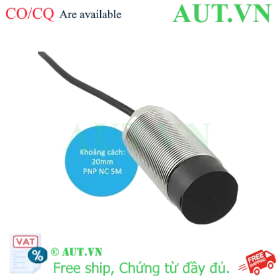 Ảnh của Cảm biến tiệm cận Omron E2B-M30KN20-WP-B2 5M | M30, PNP NC, IP67 Chống Nước