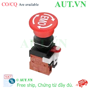 Ảnh của Nút Dừng Khẩn Cấp Omron A22E-M-01-EMO | 1NC, IP65, Đầu Nấm 40mm | AUT VN