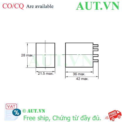 Ảnh của Relay bán dẫn Omron G3FM-2R5SLN DC24