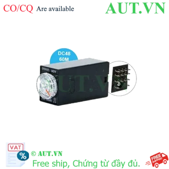 Ảnh của Timer Omron H3Y-4-B DC48 60M